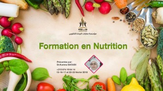Formation en nutrition - 15-17 et 22-23 février 2018 à Batna