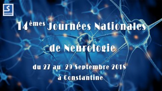 14èmes Journées Nationales de Neurologie - 27 au 29 Septembre 2018 à Constantine
