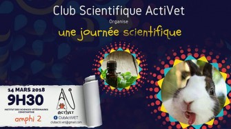 Journée scientifique: soignez votre animal à la pharmacie divine ! - 14 Mars 2018 à Constantine