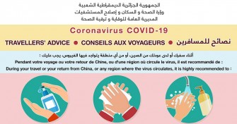 NOUVEAU CORONAVIRUS (2019-nCoV) : Conseils aux voyageurs