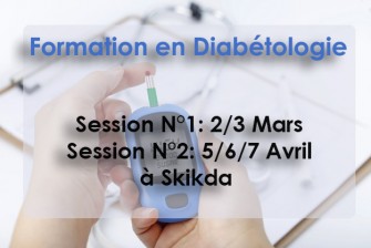 Formation en Diabétologie - 02 mars au 07 avril 2018 à Skikda 