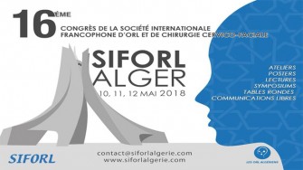 16ème congrès de la SIFORL - 10 au 12 Mai 2018 à Alger 