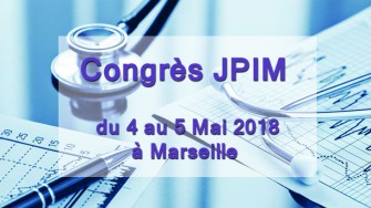 Congrès JPIM - 4 au 5 Mai 2018 à Marseille