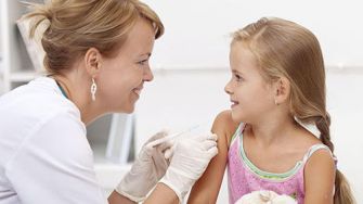 Vaccination contre la rougeole et la rubéole
