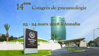 14ème congrès de Pneumologie -  23 et 24 Mars 2018 à Annaba 