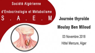 Journée Thyroïde Moulay Ben Miloud - 03 Novembre à Alger 